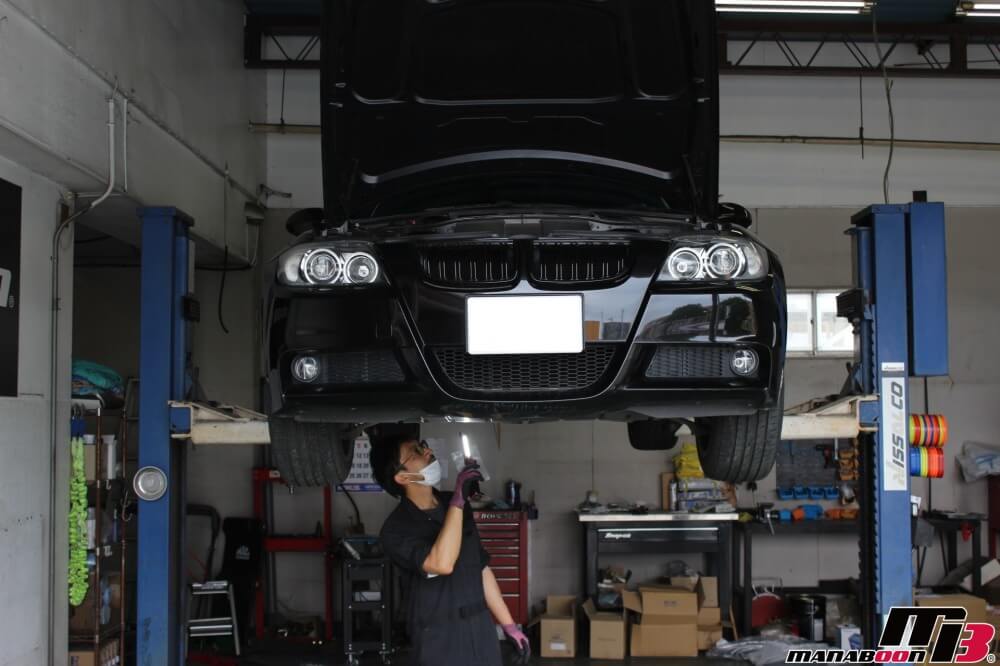 BMW車検点検整備作業画像