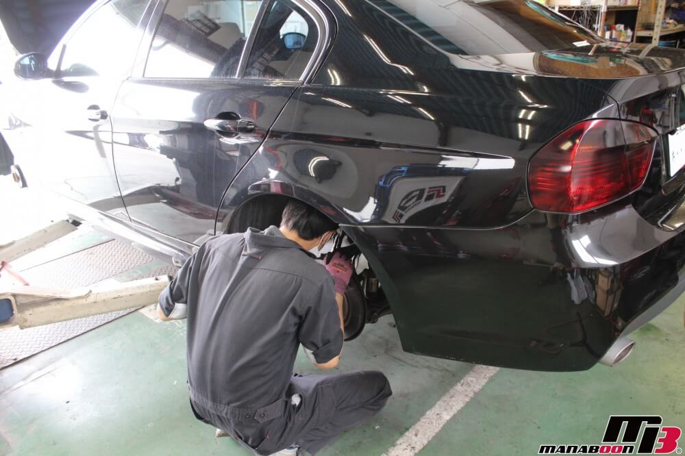 BMW車検点検整備作業画像
