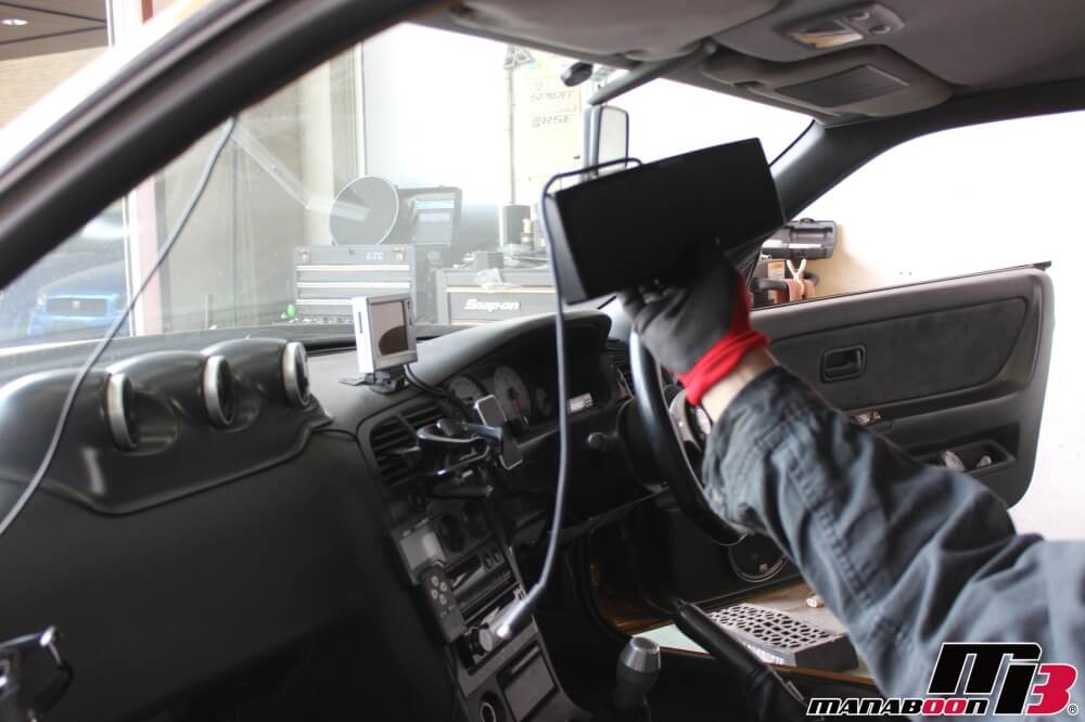 スカイラインGT-R車検時整備作業画像