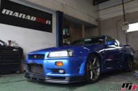 スカイラインGTR BNR34 NISMO車高調取り付け画像