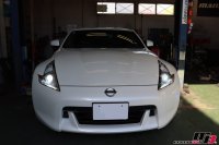 フェアレディZ Z34 HIDバルブ交換 バッテリー交換画像