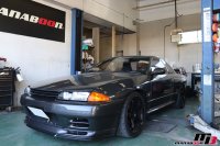 スカイラインGT-R BNR32 車検 油脂類交換 シフトインナーブーツ交換画像