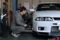 スカイラインGT-R BCNR33タペットカバーパッキン交換画像