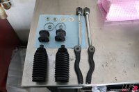 GRS180 クラウン タイロッド スタビブッシュ交換画像