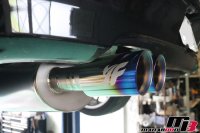 シルビア S15 ヤシオファクトリーチタンマフラー取り付け画像
