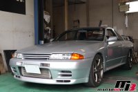 スカイラインGT-R BNR32 エンジンオイル交換画像