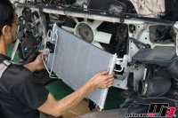 スカイラインGTR BNR32 エアコンキット取り付け画像