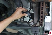 フェアレディZ Z33 ロアボールジョイントブーツ交換画像
