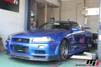 スカイラインGT-R BNR34 ヘッドカバーパッキン交換画像