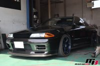 スカイラインGT-R BNR32 点検 車高調交換画像