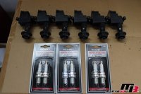 スカイラインGT-R BNR34 マインズイグニッションコイル取り付け画像