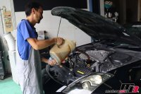 フェアレディZ Z33 オイル交換画像