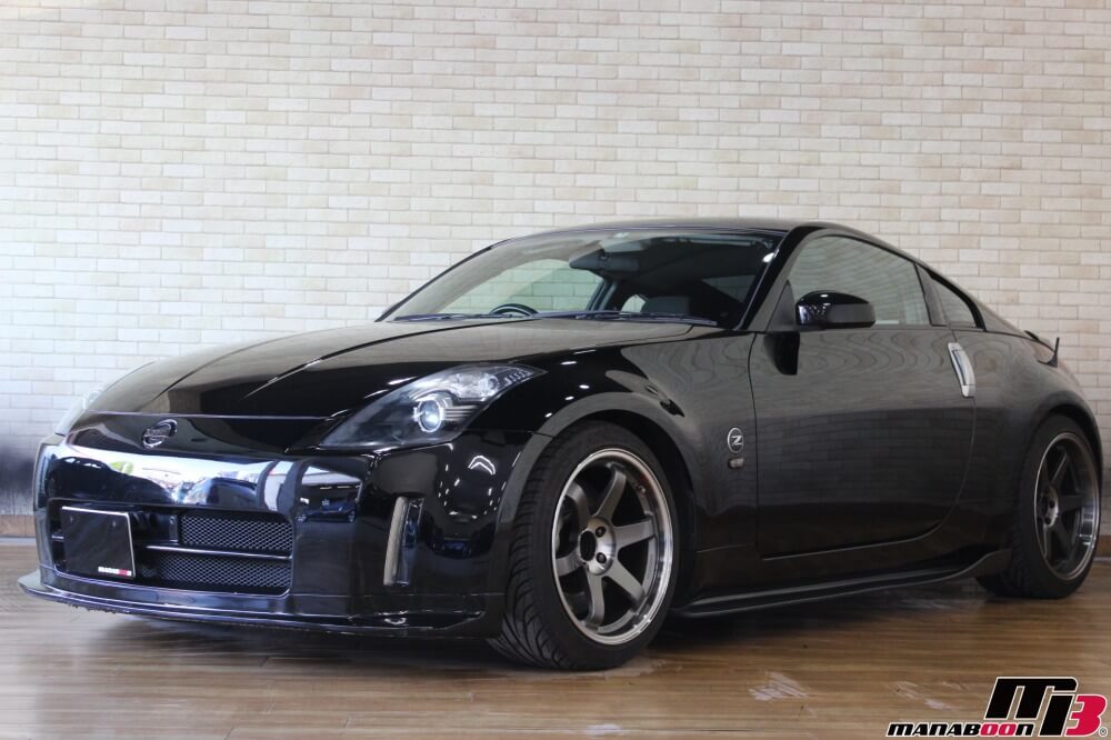 フェアレディz Std オーリンズ車高調 Z34キャリパー後期ヘッドライト Te37sl Manaboon